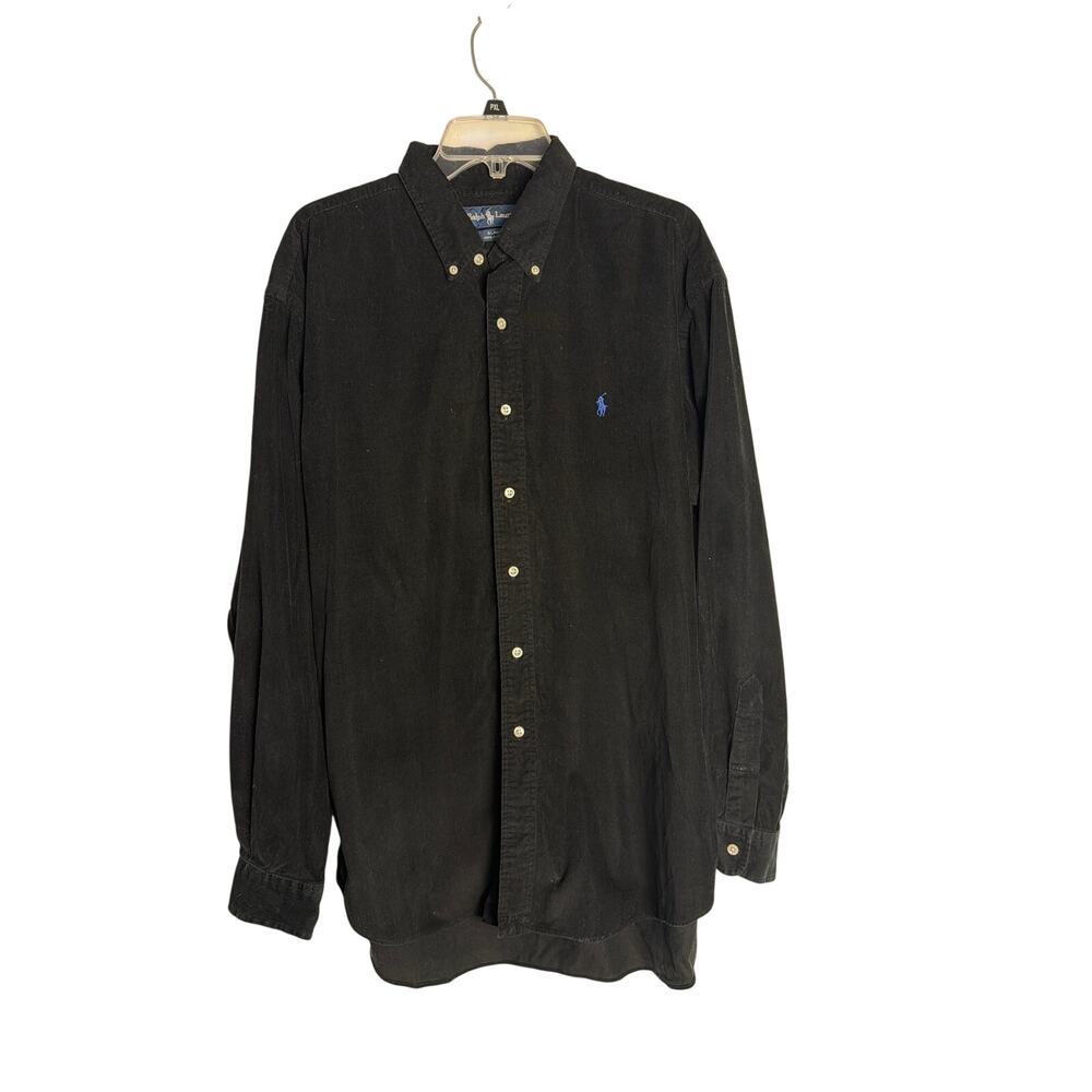 Polo Ralph Lauren "Blake" Men's XL Black Long Sleeve Button-Down Shirt